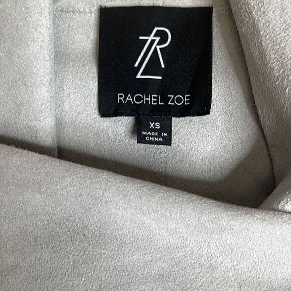 Rachel Zoe Faux Snakeskin Gray Jacket SzXS - Picture 4 of 4